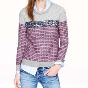 J.Crew Collection Jeweled Sweater